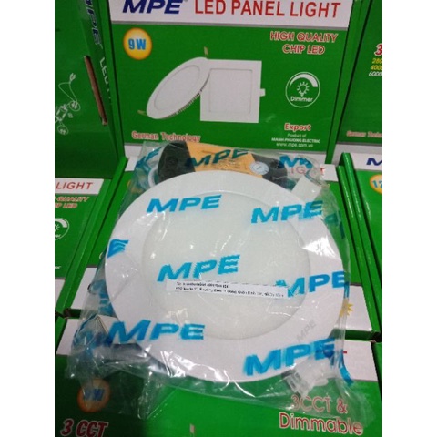 Đèn led âm trần MPE siêu mỏng công suất 6W 9W 12W ánh sáng trắng – Kho đèn led giá sỉ
