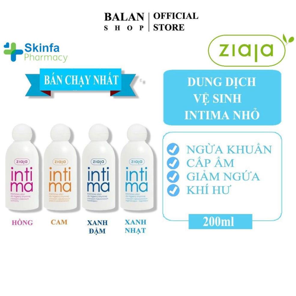 Dung dịch vệ sinh phụ nữ Intima Ziaja 200ml [ CHÍNH - HÃNG ]