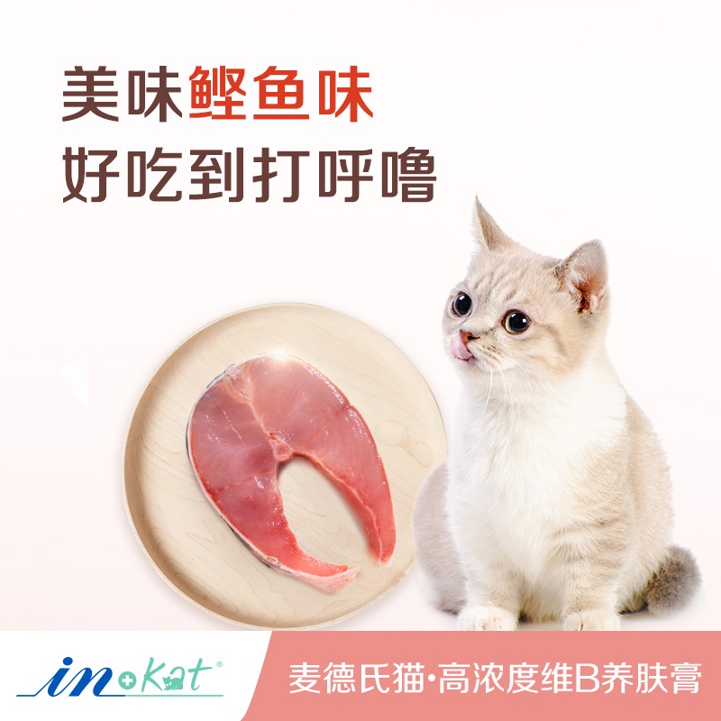 Gel dinh dưỡng cho mèo Inkat dưỡng lông cho mèo với Vitamin nhóm B Surica IN12 (45g)