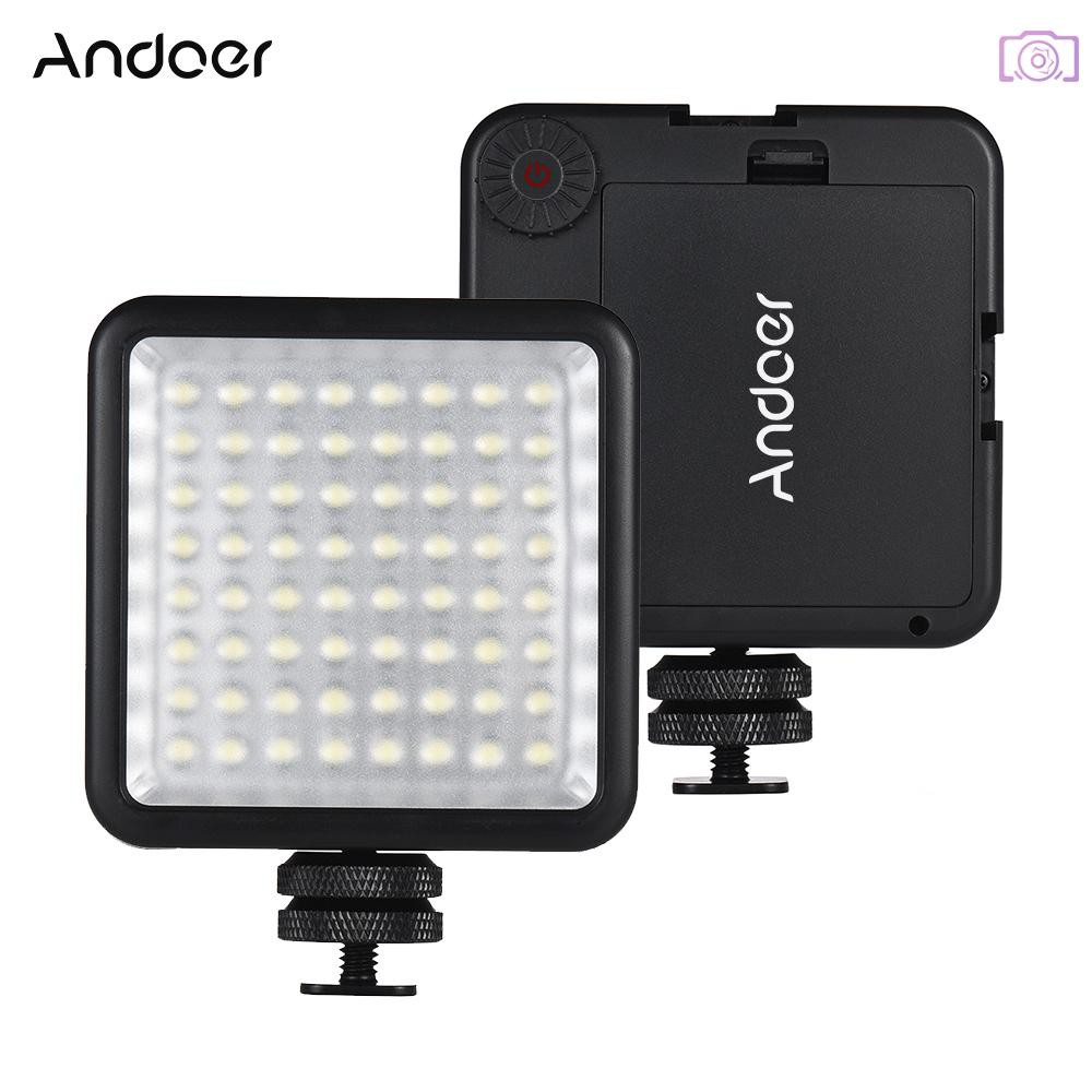 ANDOER Bảng Đèn Led 64 Bóng Cho Máy Ảnh A7 Panasonic Olympus Neewer Godox