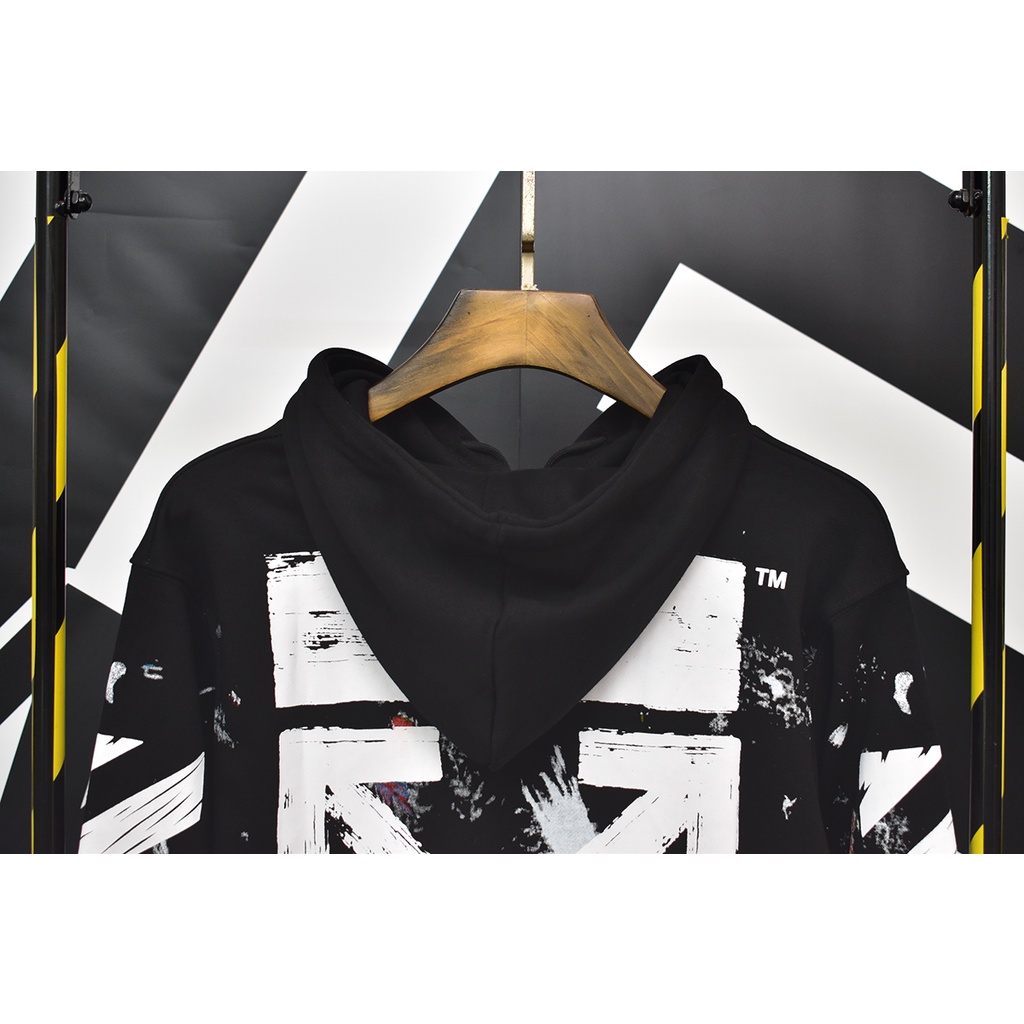 Áo hoodie OFF WHITE vải cotton nguyên chất