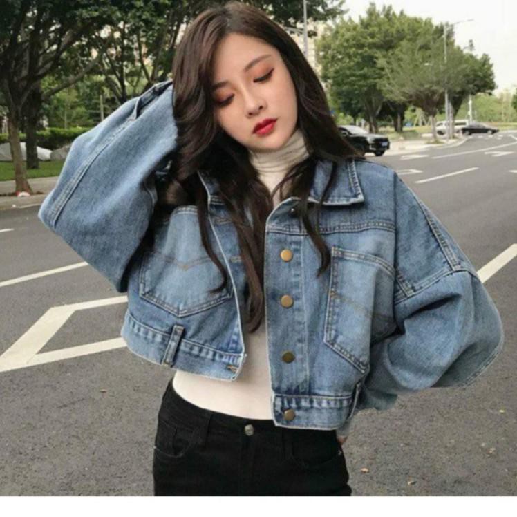 ÁO KHOÁC JEANS CROPTOP MẪU HOT 2019