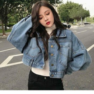 ÁO KHOÁC JEANS CROPTOP MẪU HOT 2019
