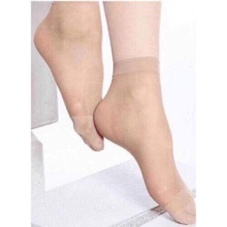 Sỉ = Lẻ combo 10 đôi tất da chân loại mỏng