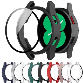 Ốp PC khung mạ cường lực full màn cho Samsung galaxy watch 4 40mm 44mm