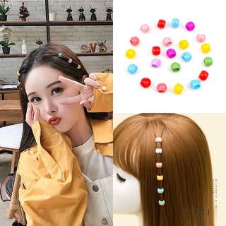 💞Yimi💞Set 10 Kẹp Tóc Kim Loại Màu Sắc Xinh Xắn Cho Nữ