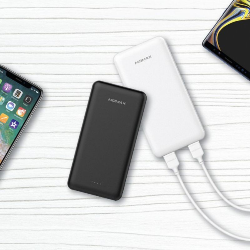 Pin dự phòng MOMAX iPower Minimal 6 Dual USB + Cổng Type-C 10000mAh