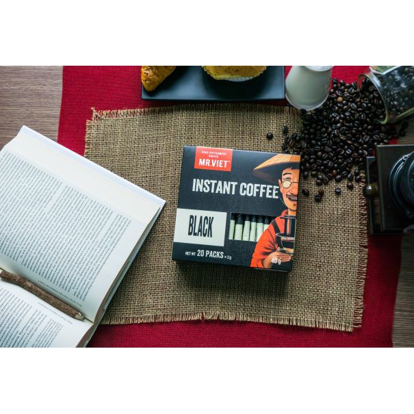 MR.VIET Cà Phê Hòa Tan Đen  (MR.VIET Black Instant Coffee) | BigBuy360 - bigbuy360.vn
