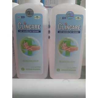 Nước sát khuẩn tay nhanh, 500ml/1chai.