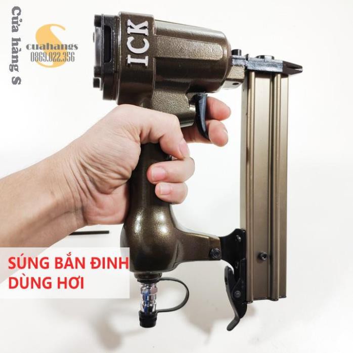 Máy bắn đinh bằng hơi ICK F30 - cao cấp