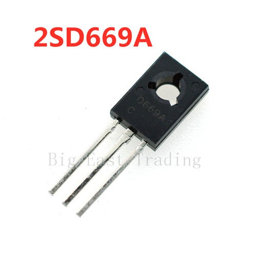 20 CÁI 2SD669A TO-126F 2SD669 D669A D669 TO-126 hàn bóng bán dẫn, đảm bảo chất lượng