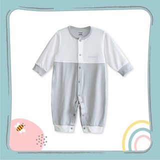 Body dài tay sơ sinh Bamboo Mompa