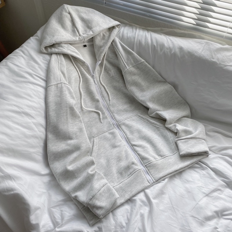 Áo khoác nỉ unisex Homies liền mũ có túi in hình THORI