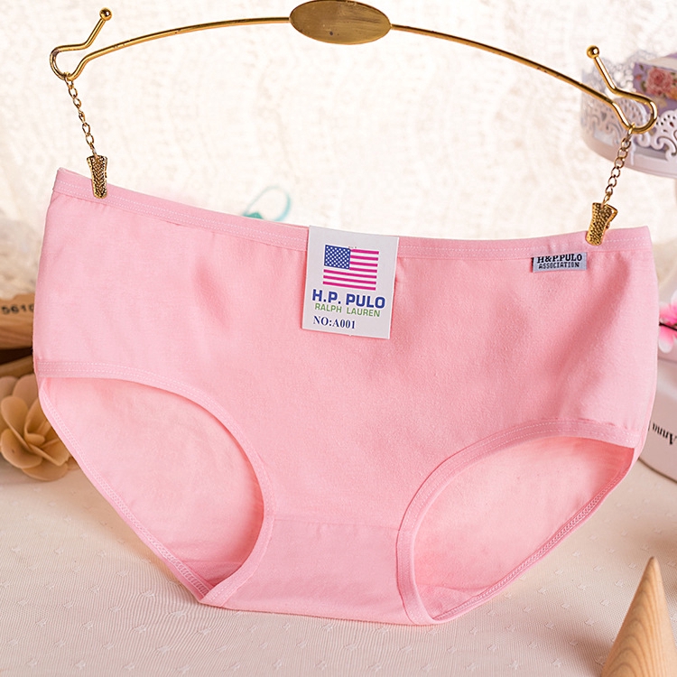 Quần lót nữ màu kẹo trơn đơn giản cho nữ 35-65kg