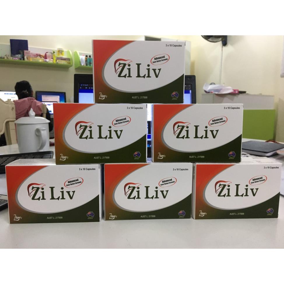 Viên bổ gan Zi liv CMPS- Hỗ trợ thanh nhiệt, giải độc, tăng cường chức năng gan (30 viên)