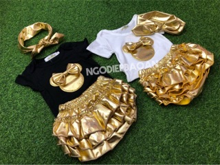 Set body mickey cho bé gái ( k giày )