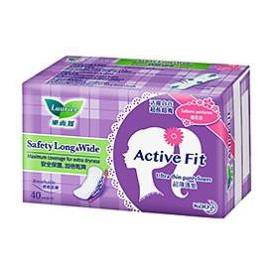 Combo 4 gói Băng Vệ Sinh Ngày Đầu-Ngày Cuối Laurier Active Fit Siêu Thấm Hương Hoa Anh Đào