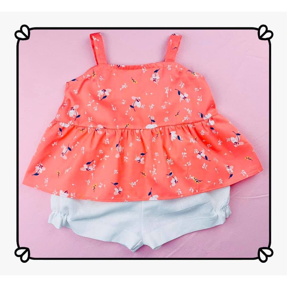 bộ bé gái 2 dây sofia candy siêu xinh