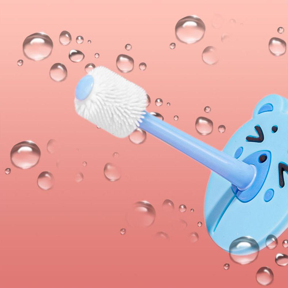 Bàn Chải Đánh Răng Nano Cấp Thực Phẩm Xoay 360 Độ Thoáng Khí An Toàn Dành Cho Trẻ