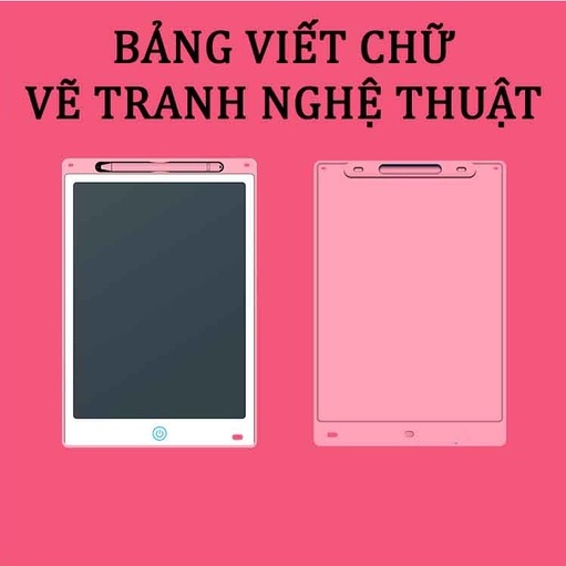 Bảng vẽ tự xóa điện tử DoReMon bảng viết vẽ thông minh 8.5,12 inch màn hình LCD đa sắc đồ họa đẹp kèm bút dạy học