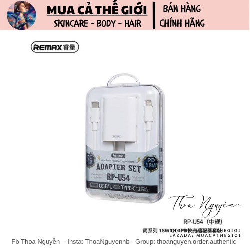 Bộ sạc nhanh Remax