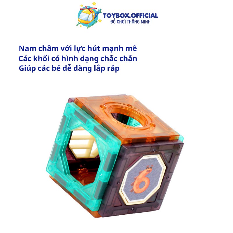Đồ Chơi Xếp Hình ToyBox, Bộ Đồ Chơi Lắp Ghép Cao Cấp Cho Bé, Ráp Hình, Ghép Hình