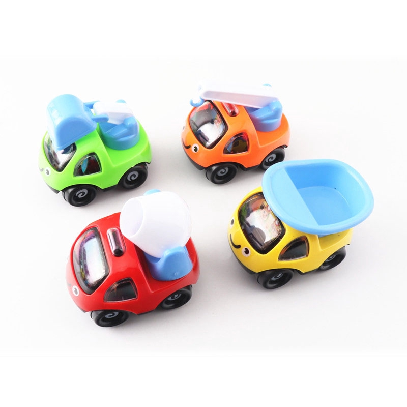 Đồ chơi xe ô tô mini mô hình công trường chạy đà - Nhựa ABS an toàn - Đồ chơi xe mô hình KG15