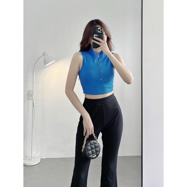 Áo dây kéo nhiều màu