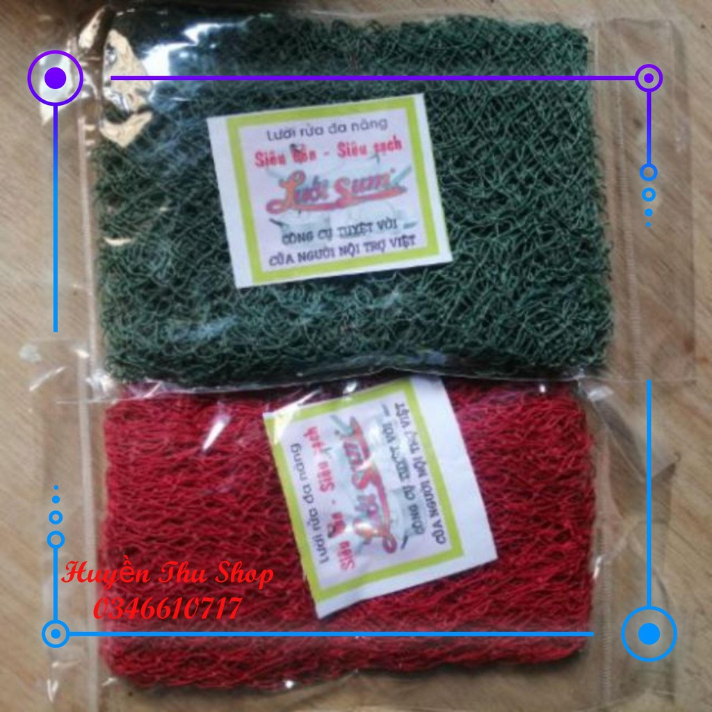 Combo 2 miếng lưới rửa bát Sum
