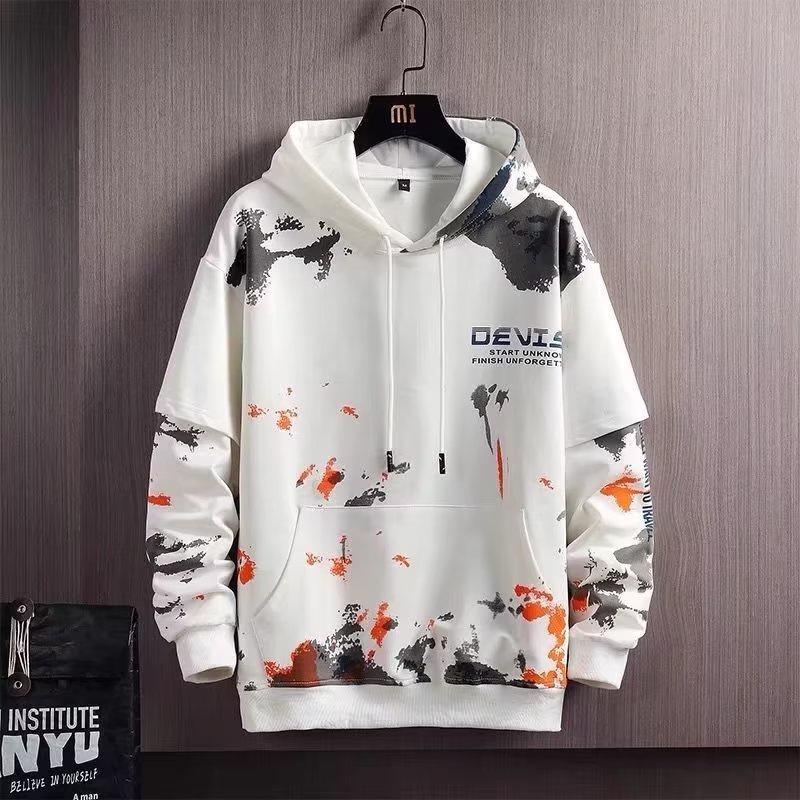 Áo Hoodie Dáng Rộng Phong Cách Nhật Bản Thời Trang Mùa Thu Mới Cho Nam
