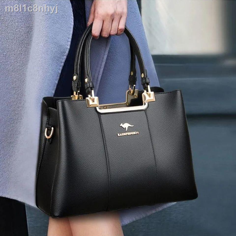 Balo nữ da kangaroo xu hướng mới 2021 Xinh xắn túi xách