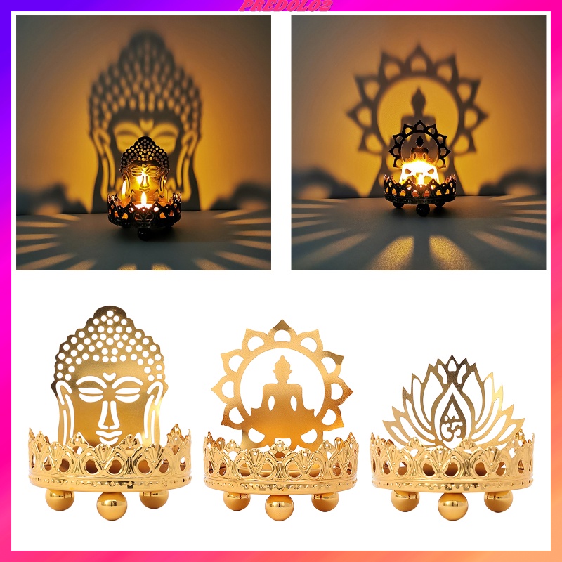 Vintage Candle Holder Ghee Lamp Holder Candlestick Decor