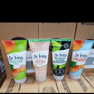 Sữa Rửa Mặt Sạch Mụn Đầu Đen St.Ives Trà Xanh (170g)