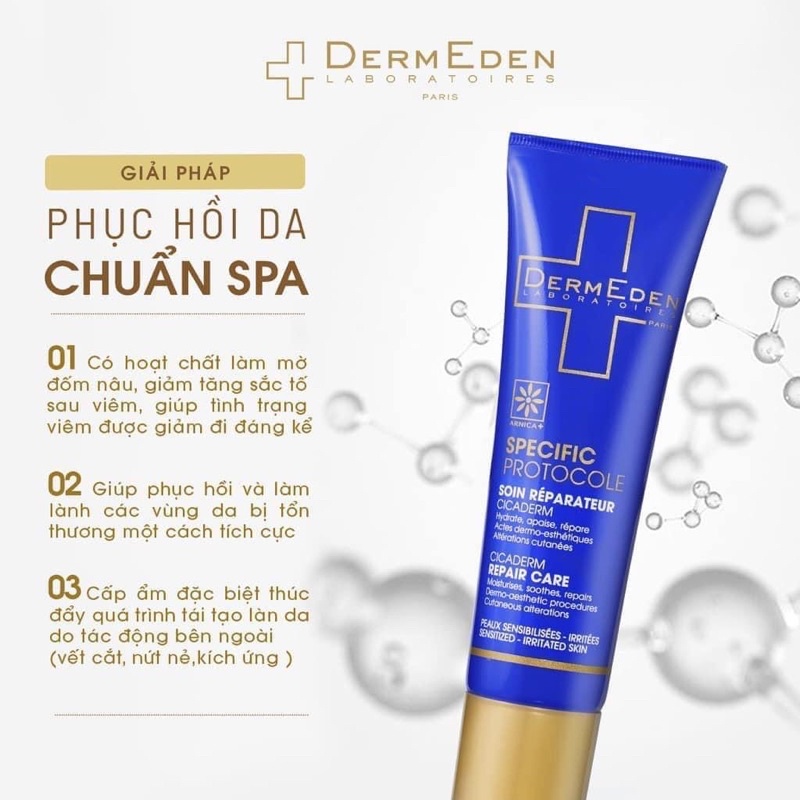 Kem dưỡng làm dịu và phục hồi da Dermeden Repair Care