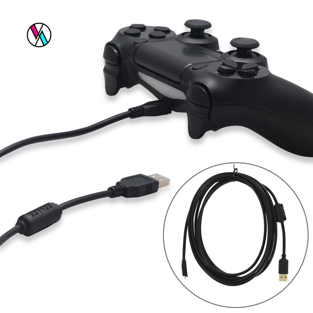 Dây cáp sạc USB cho tay cầm chơi game PS4 300cm