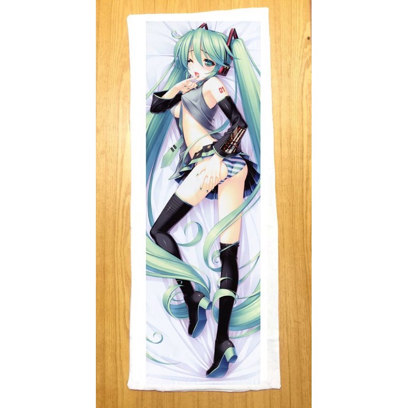 gối ôm miku dài 40cm x 1m / gối dài volkaloi miku