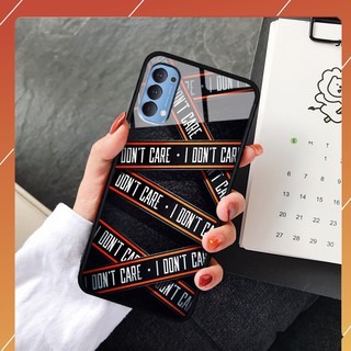 Ốp lưng kính 3D Oppo Reno 4