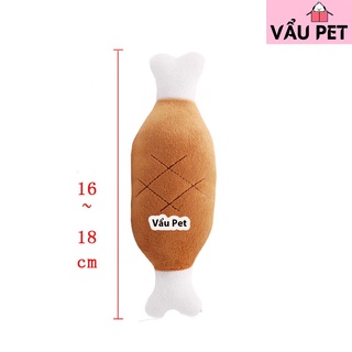 "Vận chuyển nhanh" Đùi gà Nhồi Bông - ĐỒ CHƠI CHÓ MÈO THÚ CƯNG