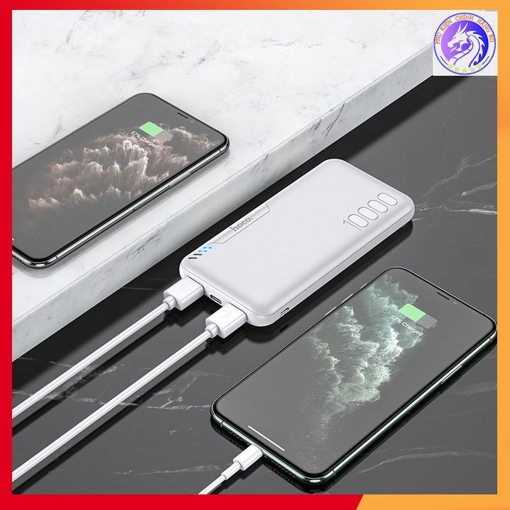 Sạc Dự Phòng Kiểu Dáng Mới Hoco J82 10000 mAh - Hàng Chính Hãng