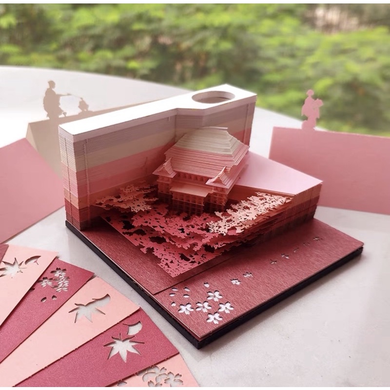 Giấy note 3D chùa Kiyomizu