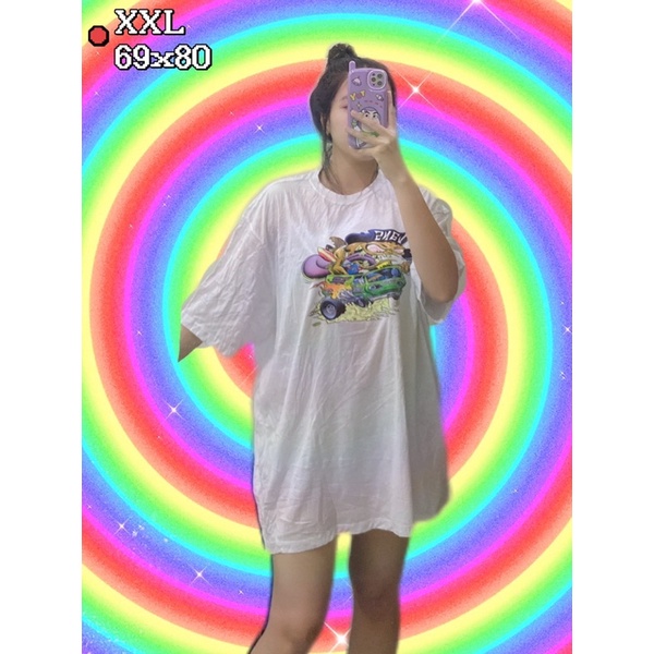 Áo thun Mỹ 2hand vải cotton tay lỡ form rộng bao đẹp 🔥