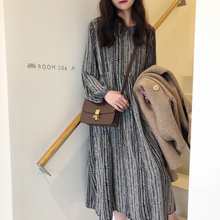 Váy xòe dáng dài Babydoll dài tay nhẹ nhàng (Big Size)- ODER