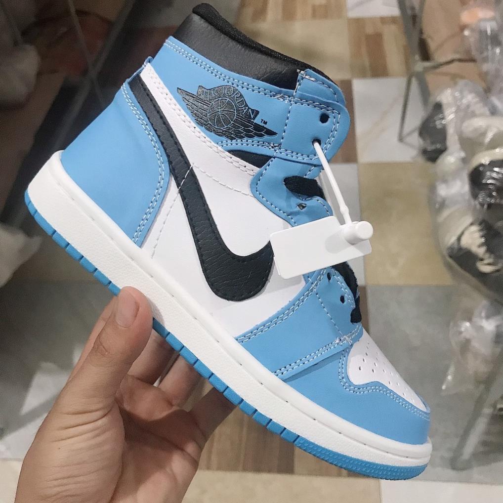 Giày air jordan đen trắng cổ cao  XẢ KHO  Giày thể thao jodan milan cổ cao nhiều màu mới nhất hiện nay