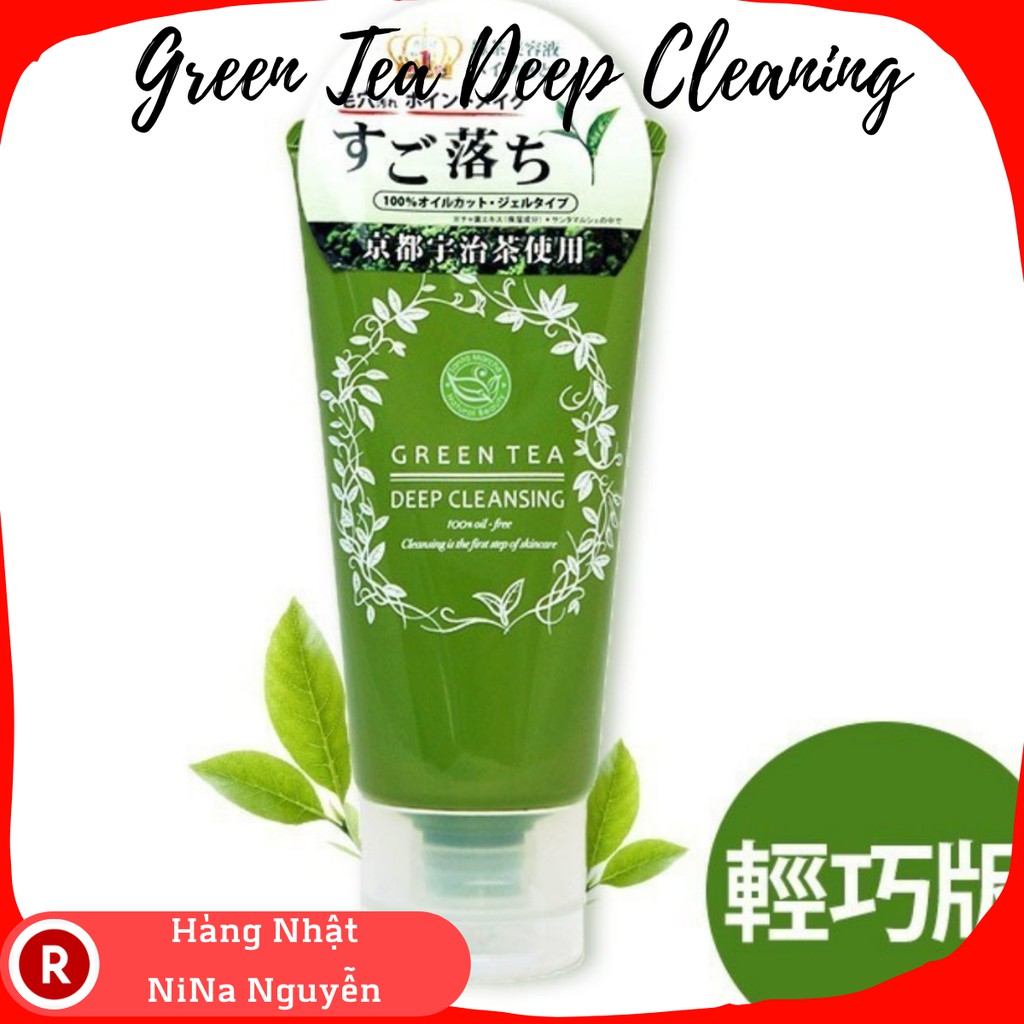 (Size Mini) Gel tẩy trang trà xanh Santa Marche Green Tea Deep Cleansing 70g