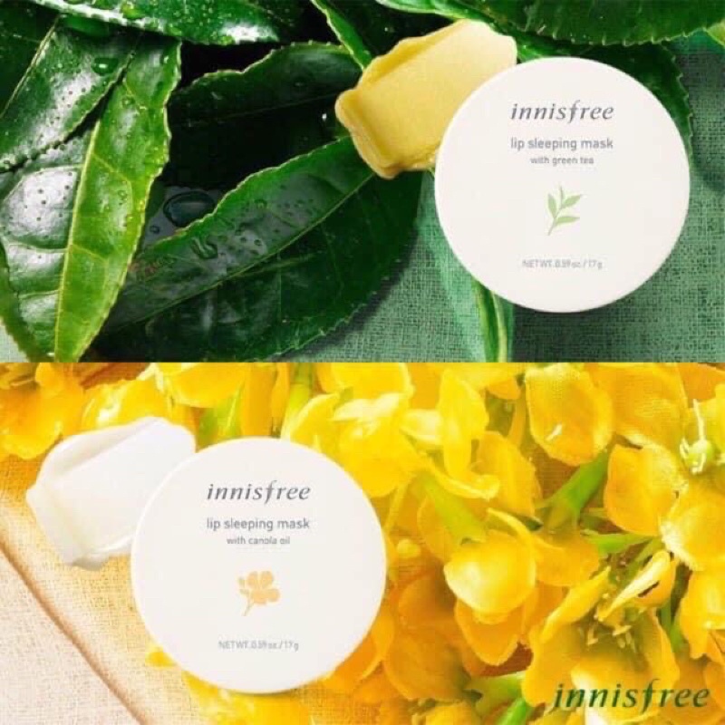 [Có bill]Mặt nạ ngủ môi Innisfree lip sleeping mask