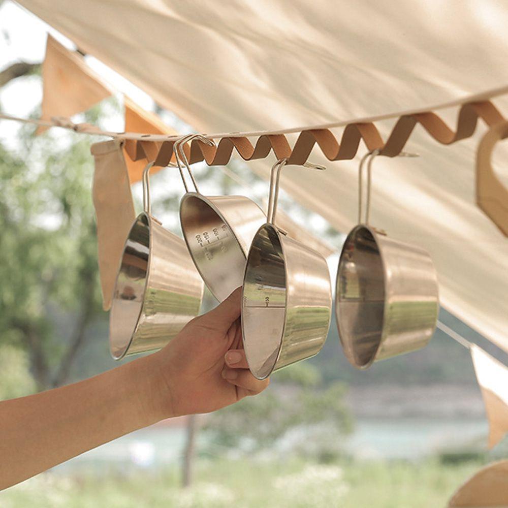 MAYSHOW Dây Treo Đồ Dùng Cắm Trại Tiện Dụng