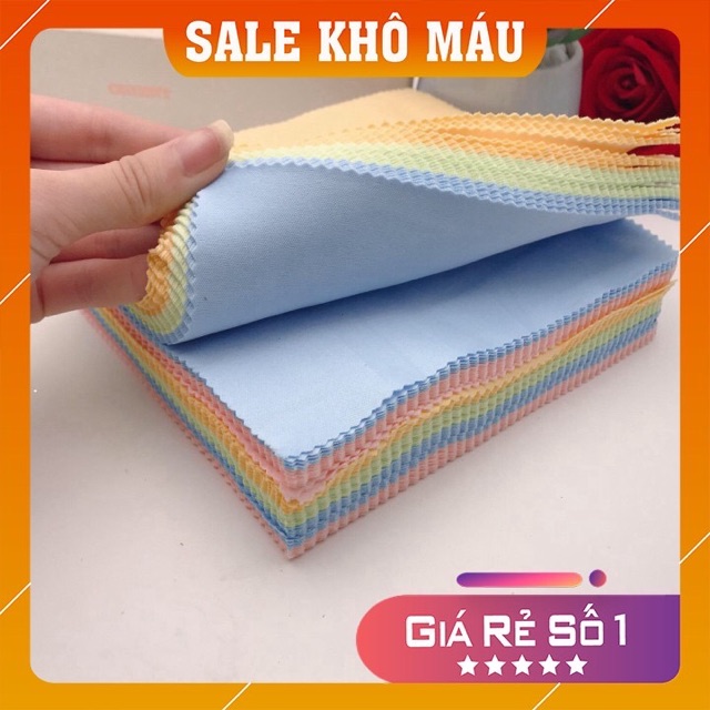 [CHUẨN] 1 CHIẾC KHĂN LAU KÍNH MẮT CHUYÊN DỤNG - LOẠI CAO CẤP, MỀM MỊN MK1061 - GIAO MÀU NGẪU NHIÊN | BigBuy360 - bigbuy360.vn
