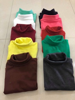 Combo 4 áo cổ lọ