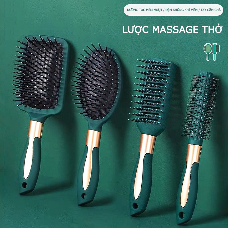 Lược túi khí COCUTE massage da đầu