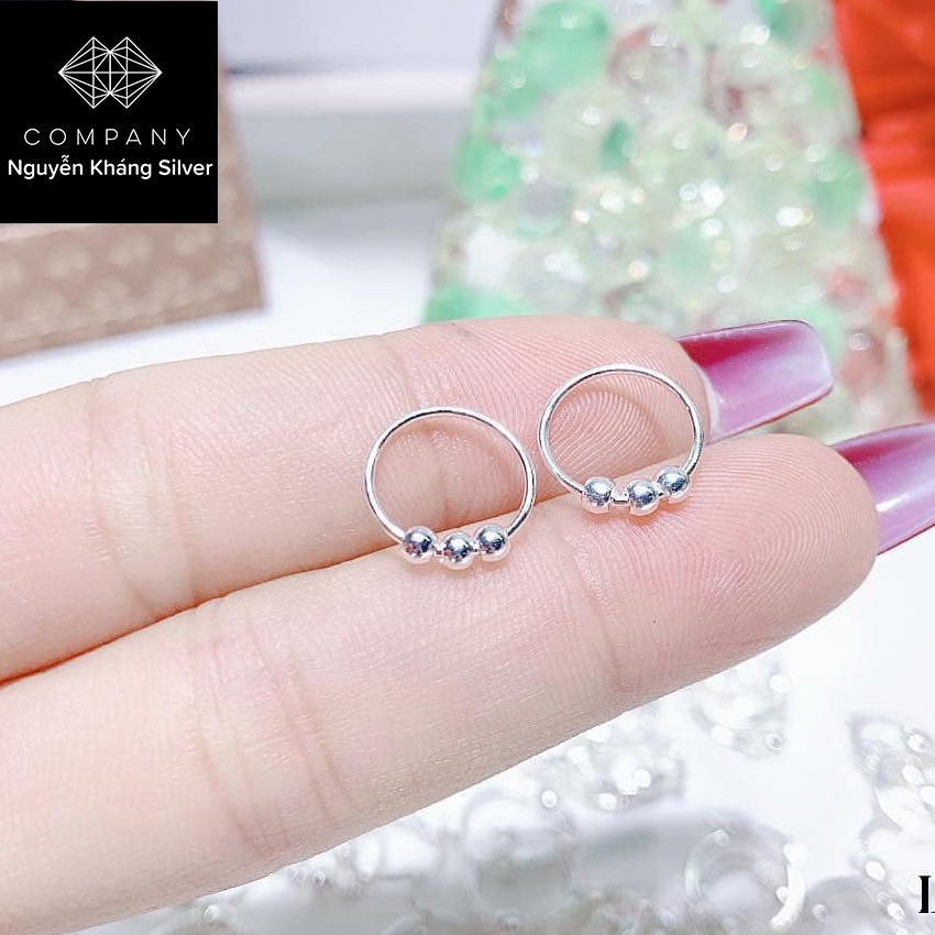 1 CHIẾC KHUYÊN TRÒN 1 BI 3 BI BẠC CHUẨN BẠC TA, BẠC NGUYỄN KHÁNG